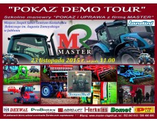 POKAZY DEMO TOUR Landini & MASTER & ZSCKR w Jabłoniu dnia 23.11.2015