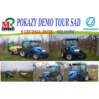 POKAZY DEMO TOUR SAD Landini i Master 9.12.2015r. w Milanowie.